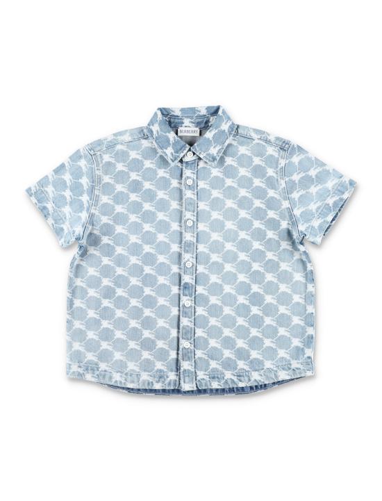  [키즈] 버버리 티셔츠 8073013C A1141 PALE BLUE IP PAT