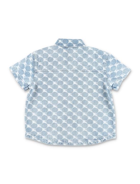  [키즈] 버버리 티셔츠 8073013C A1141 PALE BLUE IP PAT - BURBERRY