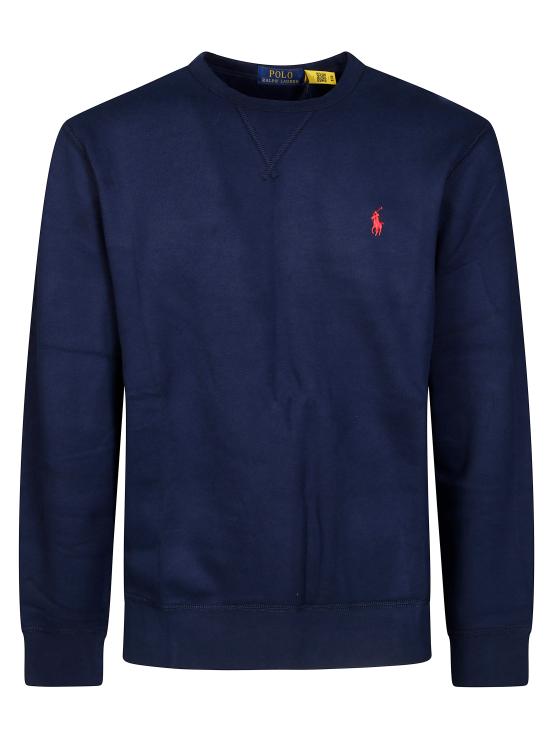 26FW 폴로 랄프로렌 포니 로고 자수 맨투맨 710766772003 CRUISENAVY BLU
