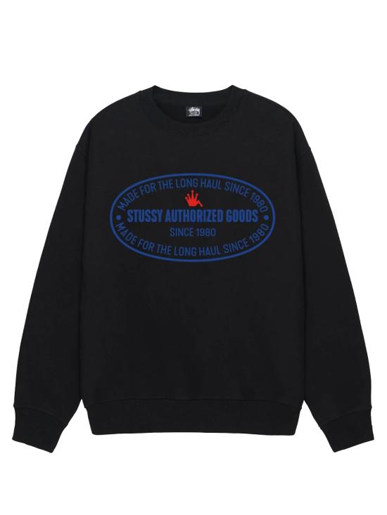 25FW 스투시 긴팔 티셔츠 1915122 0001 Black