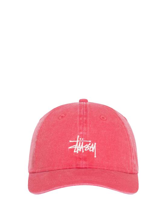 25FW 스투시 볼캡 1311163 2673 Deep rouge