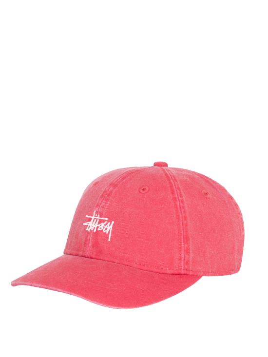 25FW 스투시 볼캡 1311163 2673 Deep rouge - STUSSY