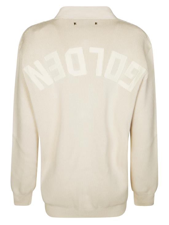 25FW 골든구스 가디건 GWP00950P001972 55550 BIANCO - GOLDEN GOOSE