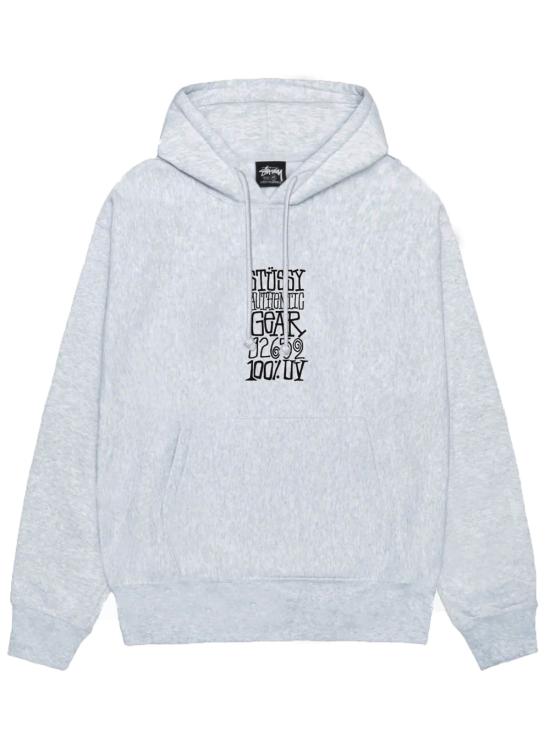 25FW 스투시 긴팔 티셔츠 1925124 0062 Ash heather