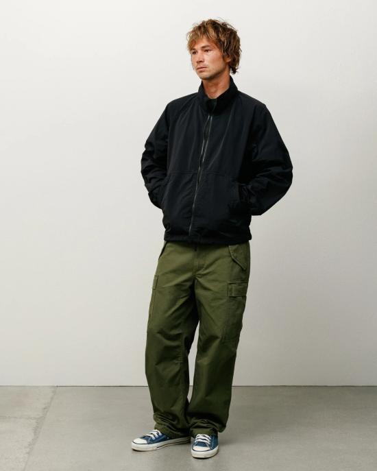 25FW 스투시 수트 자켓 115828 0001 Black - STUSSY