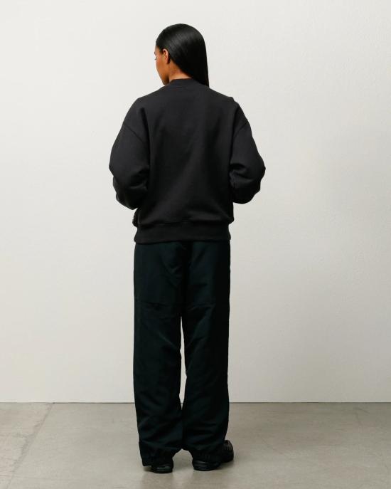 25FW 스투시 트레이닝/조거 팬츠 116717 0001 Black - STUSSY