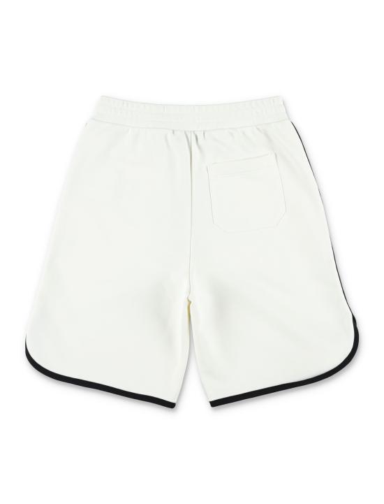 25FW [키즈] 골든구스 쇼츠/버뮤다 GKP02422P002197 11421 HERITAGE WHITE BLACK - GOLDEN GOOSE