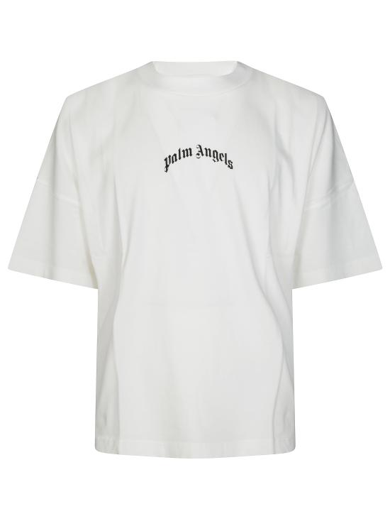 25FW 팜앤젤스 반팔 티셔츠 PMAA10BF25JER001 0310 BIANCO