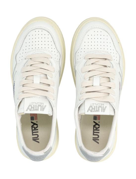 26FW 오트리 메달리스트 로우 레더 스니커즈 AULWLL05 WS BIANCO - AUTRY