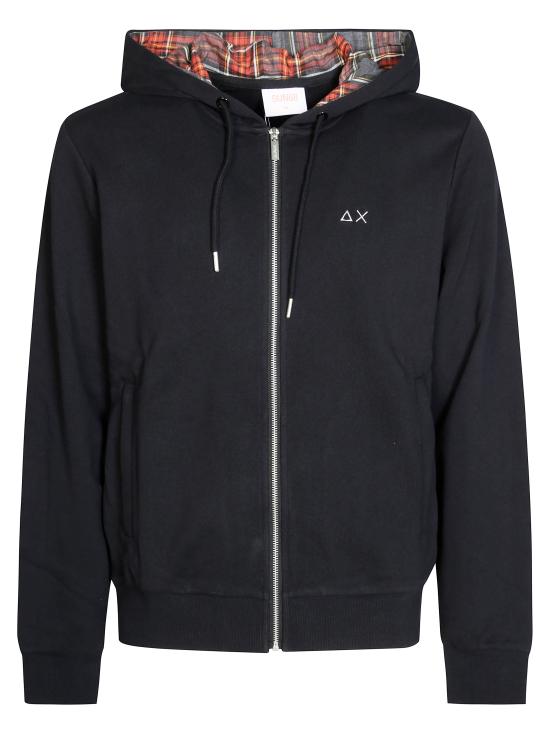 25FW 썬 68 후드 티셔츠 F45124 11 NERO