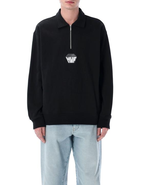 25SS 허프 긴팔 티셔츠 FL00236 BLACK Nero