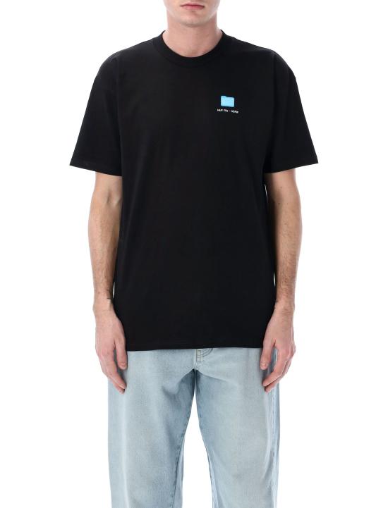 25SS 허프 반팔 티셔츠 TS02400 BLACK Nero