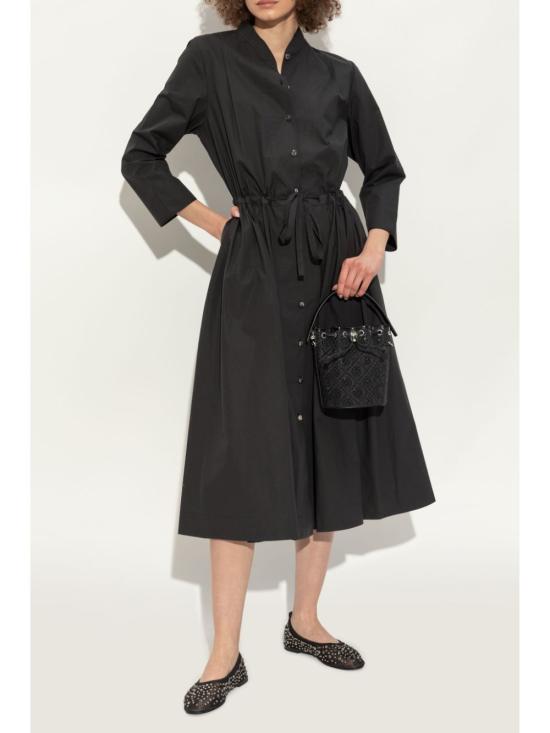 25SS 토리버치 플랫 슈즈 162066 001 Black - TORY BURCH