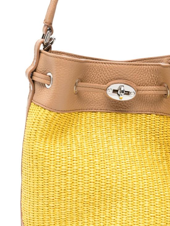 25SS 자넬라토 숄더백 068980S VIMINIZ1093 Yellow - ZANELLATO