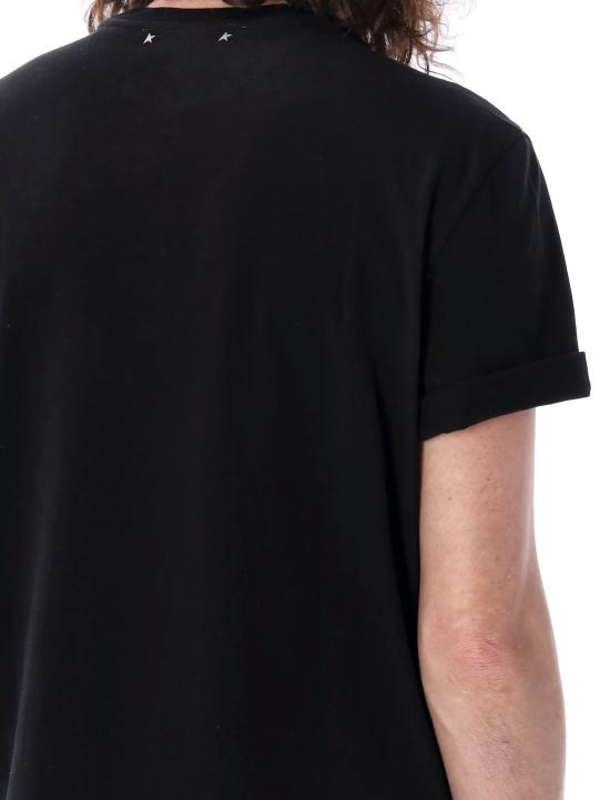 26SS 골든구스 반팔 티셔츠 GMP01220P000637 90292 Nero - GOLDEN GOOSE