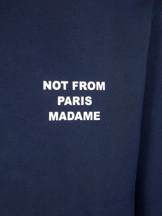 26SS 드롤드무슈 후드 티셔츠 PERMHO162CO127 NY BLU - DROLE DE MONSIEUR