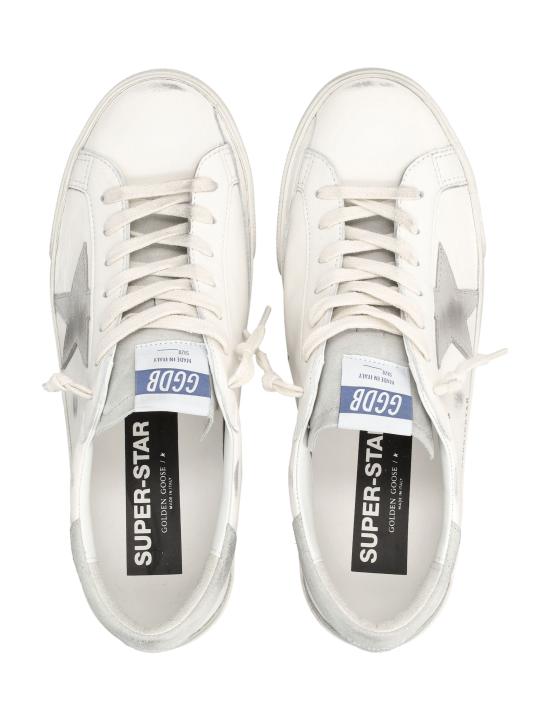26FW 골든구스 슈퍼스타 스니커즈 GMF00102F005359 11166 WHITE ICE GREY - GOLDEN GOOSE