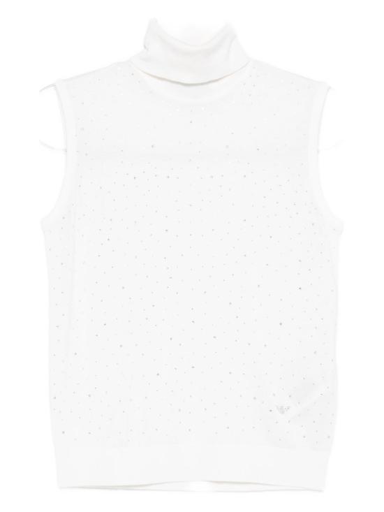 25FW 엠포리오 아르마니 민소매 티셔츠 EW002686 AF19176F0015 White