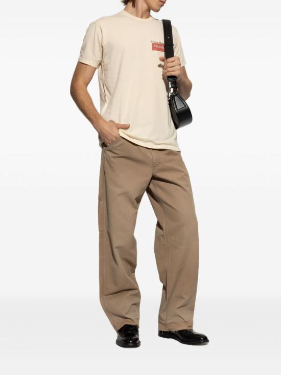 25FW 마르지엘라 스트레이트 팬츠 S50LA0242 M30024964 Beige - MAISON MARGIELA