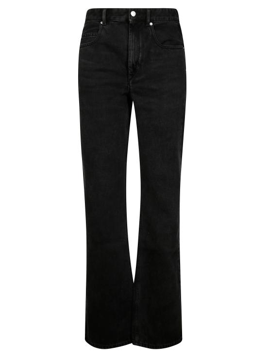 25FW 이자벨마랑에뚜왈 스트레이트 팬츠 PA0002FC B1H04I GZ02FK NERO