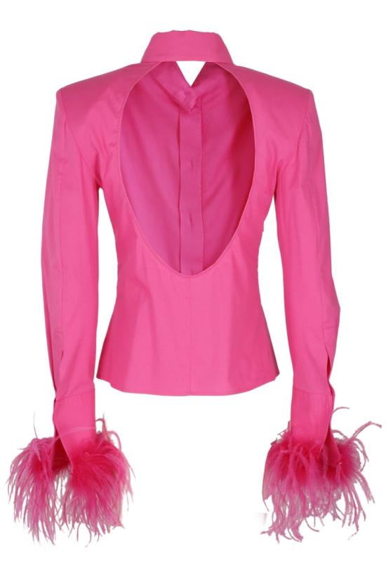  쥬세페 디 모라비토 블라우스 PS23167TOP126 Pink - GIUSEPPE DI MORABITO