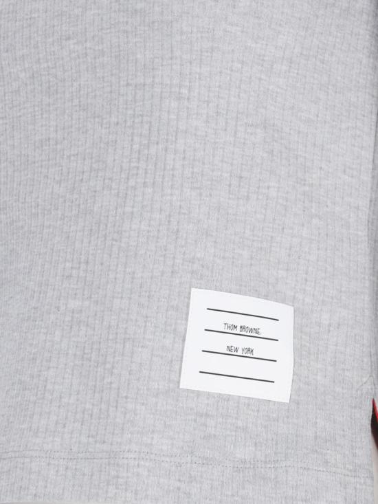  톰브라운 반팔 티셔츠 FJP076A J0066055 Grey - THOM BROWNE