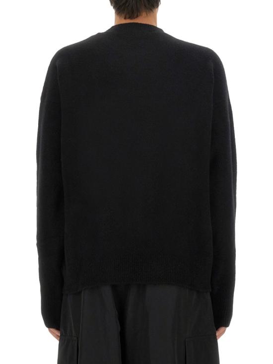  팜앤젤스 스웨터 PMHE054 F23KNI0051001 Black - PALM ANGELS