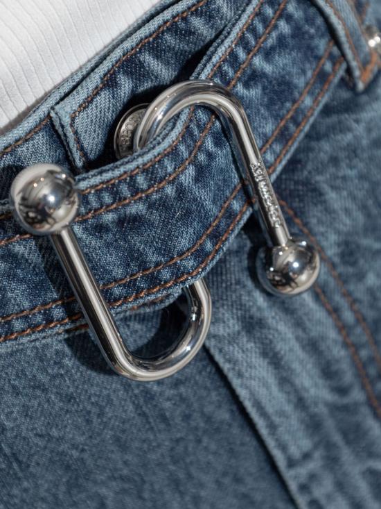 25FW 스포트막스 데님 팬츠 22186055600 005 Blue - SPORTMAX