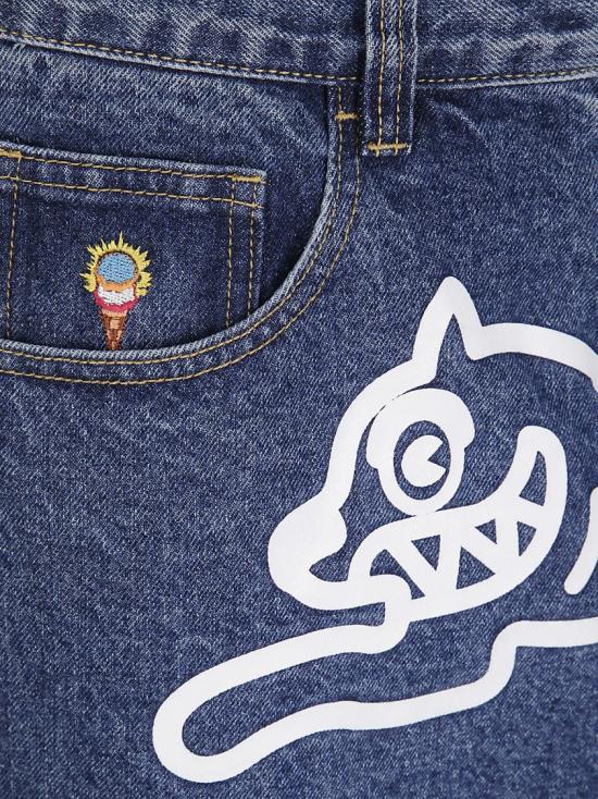 25FW 아이스크림 데님 ICD25205 Blue - ICECREAM