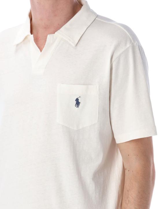 25SS 폴로 랄프로렌 폴로 티셔츠 710964512 002 Bianco - POLO RALPH LAUREN