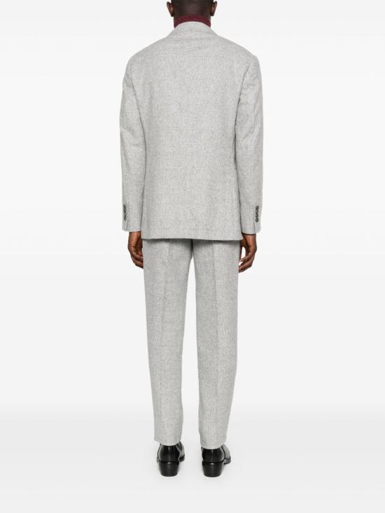 25FW 브루넬로 쿠치넬리 수트 세트 MA479LDBH2 C151 Light Grey - BRUNELLO CUCINELLI