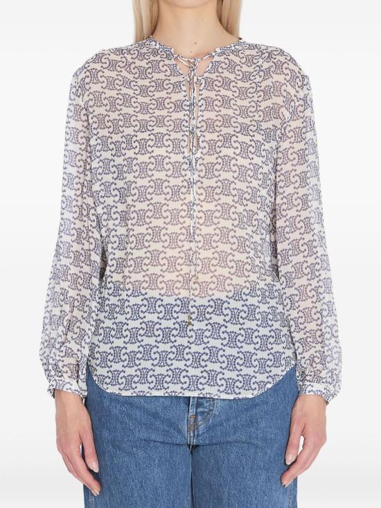 25FW 셀린느 셔츠 2C97A 0809GAR3 Blue