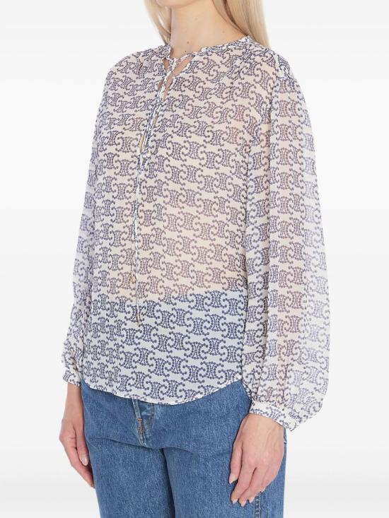 25FW 셀린느 셔츠 2C97A 0809GAR3 Blue - CELINE