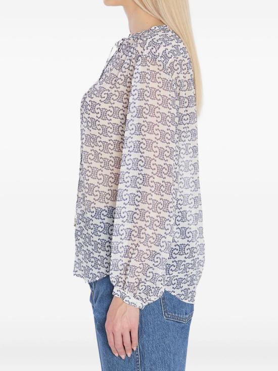 25FW 셀린느 셔츠 2C97A 0809GAR3 Blue - CELINE