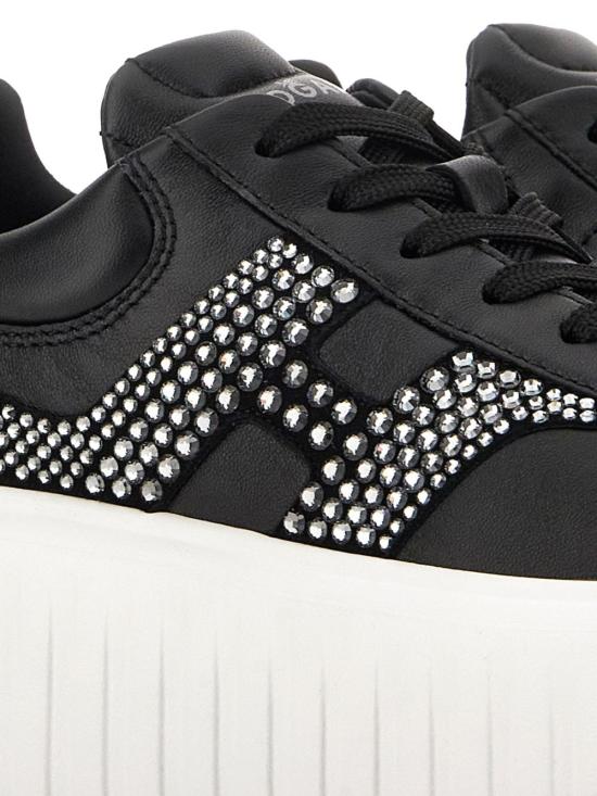 25FW 호간 스니커즈 HXW6450FO60 U48B999 Black - HOGAN