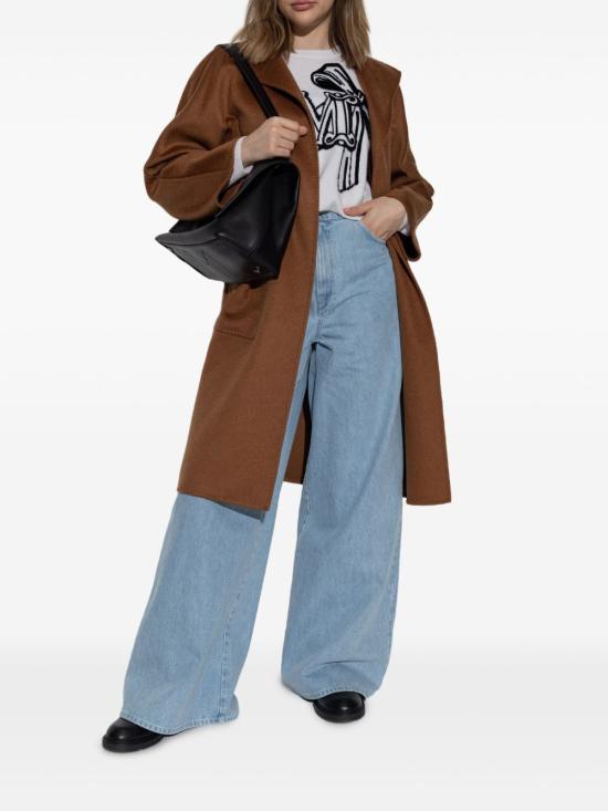 25FW 막스마라 코트 21016061600 003 Leather Brown - MAX MARA