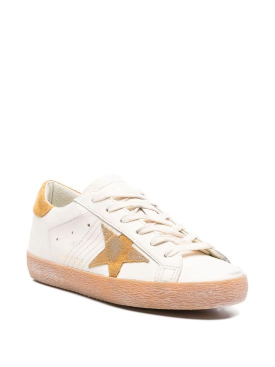 25FW 골든구스 SUPER STAR 슈퍼 스타 클래식 스니커즈 GWF00101 F00752212277 Ochre - GOLDEN GOOSE
