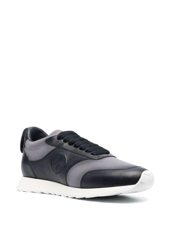  조르지오 아르마니 스니커즈 X2X160XN755M543 Blue - GIORGIO ARMANI