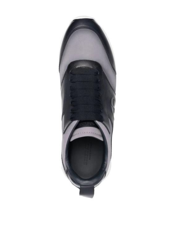  조르지오 아르마니 스니커즈 X2X160XN755M543 Blue - GIORGIO ARMANI