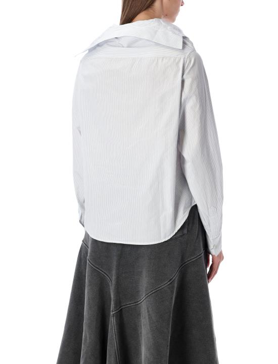 25FW 아워레가시 반팔 티셔츠 W4252KD PINSTRIPE PINSTRIPE WHITE - OUR LEGACY