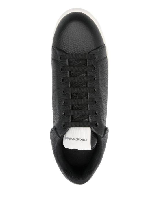 25FW 엠포리오 아르마니 스니커즈 EM003663 AF19999UC001 Black - EMPORIO ARMANI