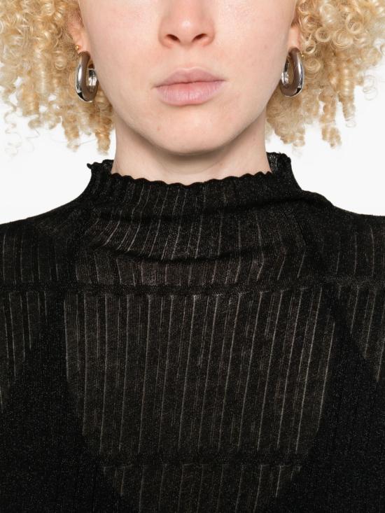 25FW 엠포리오 아르마니 터틀넥 EW002762 AF19922UC001 Black - EMPORIO ARMANI