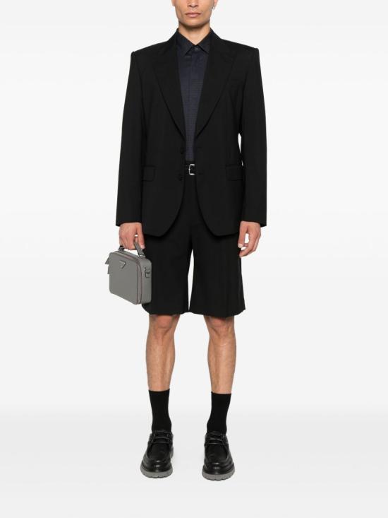 25FW 엠포리오 아르마니 긴팔 셔츠 EM003755 AF18123FB319 Blue - EMPORIO ARMANI