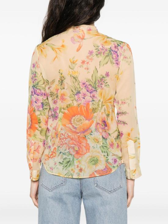 25FW 셀린느 셔츠 RC06T 0415GAI2 Yellow - CELINE