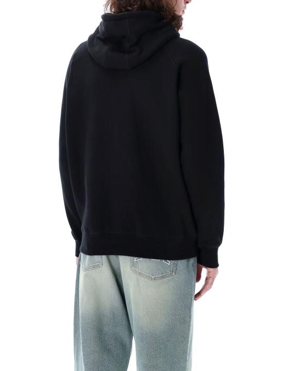 25SS 팝 트레이딩 컴퍼니 후드 티셔츠 POPSS2501005 BLACK Nero - POP TRADING COMPANY