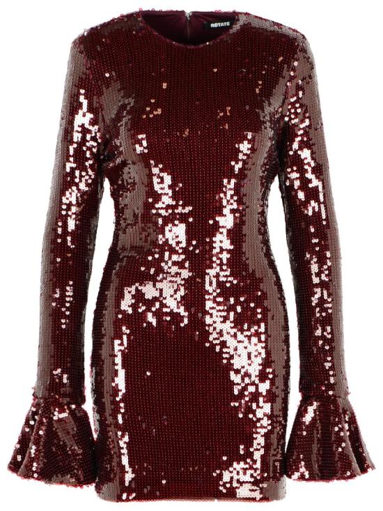 25FW 로테이트 원피스 114614 2734 Burgundy