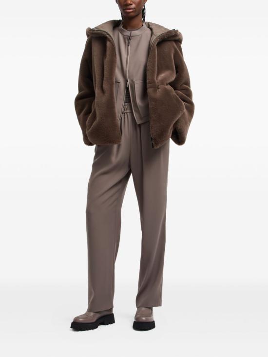 25FW 엠포리오 아르마니 스트레이트 팬츠 EW001509 AF10206U6125 Dove Grey - EMPORIO ARMANI