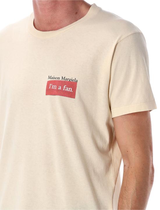 25FW 마르지엘라 반팔 티셔츠 S50GC0723S24575 109 Beige - MAISON MARGIELA