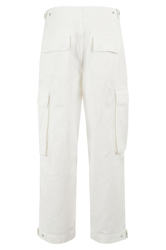  프레임 스트레이트 팬츠 WS24WPA014 094 White - FRAME