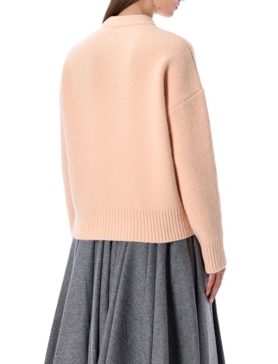 26SS 아미 스웨터 UKS836KN0135 6807 Rosa - AMI